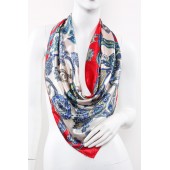 Fashion Square Silky Scarf 21 90x90cm - 10 per pack - $2.00 ea